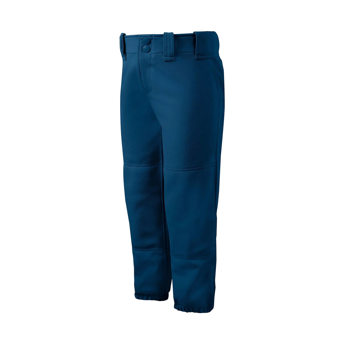 Mizuno Girls Belted Softball Pant â€” Navy