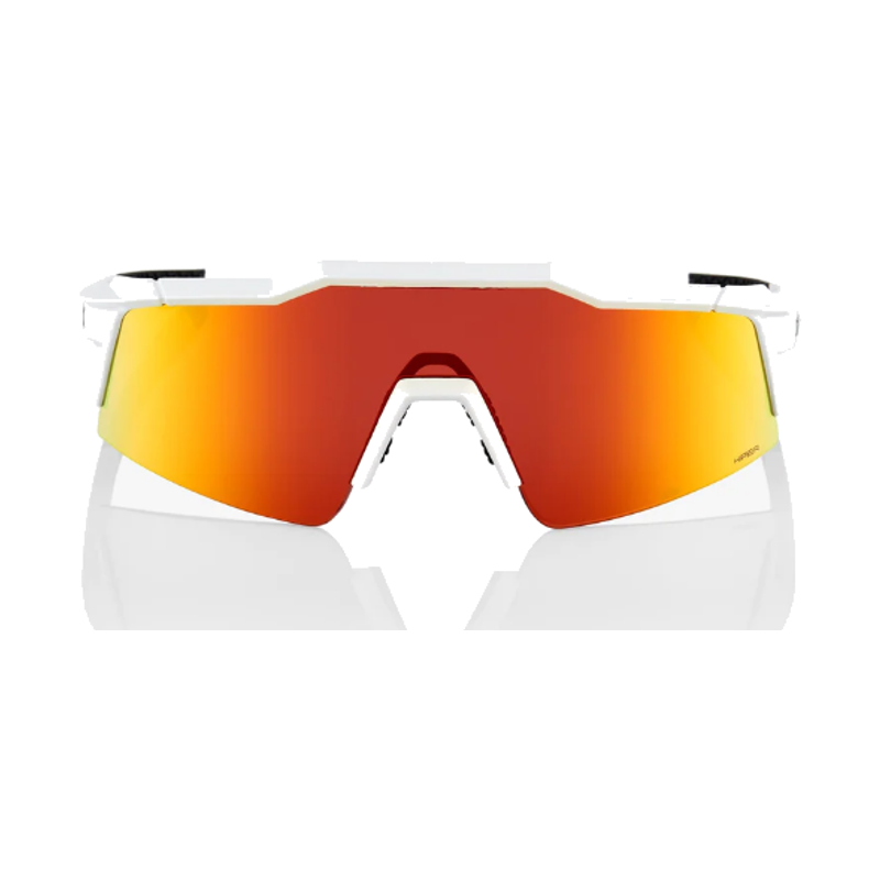 100% Speedcraft SL Soft Tact Off White HiPER Red Multilayer Mirror Lens