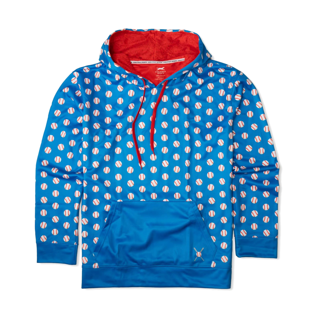 Baseball Gameday Hoodie Pop Fly