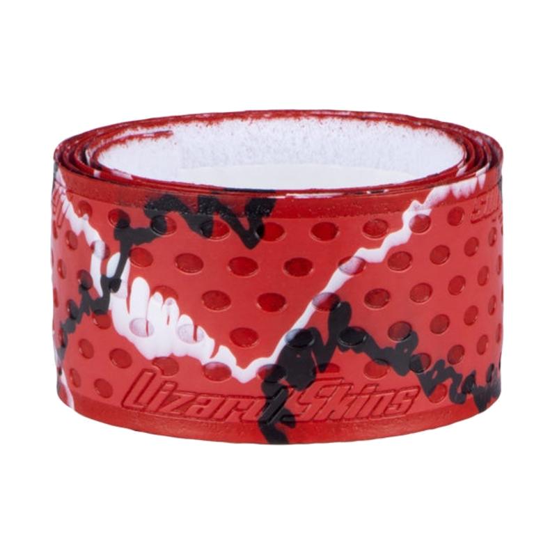 Lizard Skins Camo 0.5 mm Dura Soft Polymer Bat Grip â€” Crimson Camo