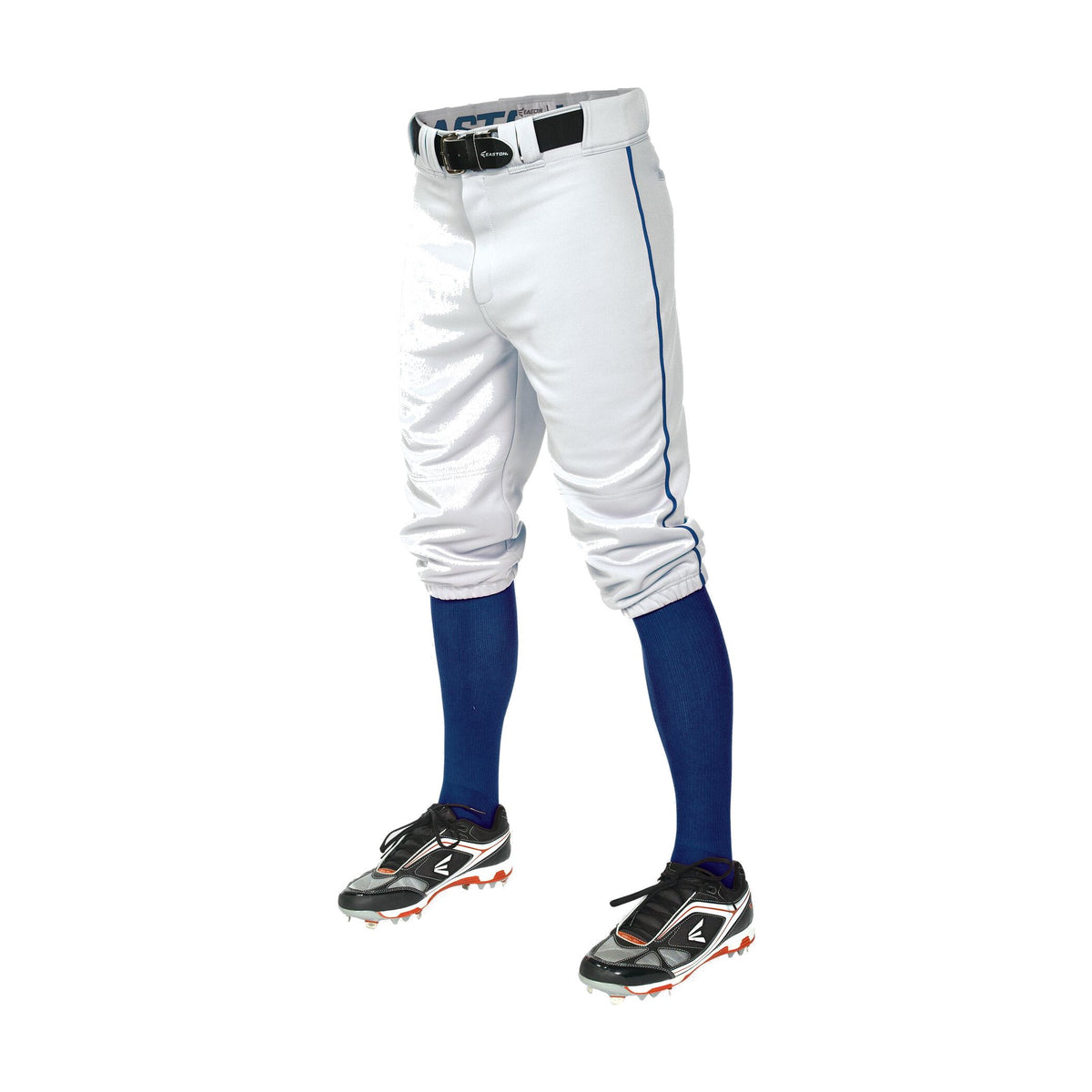 Easton Pro+ Knicker Baseball Pants â€” White/Royal