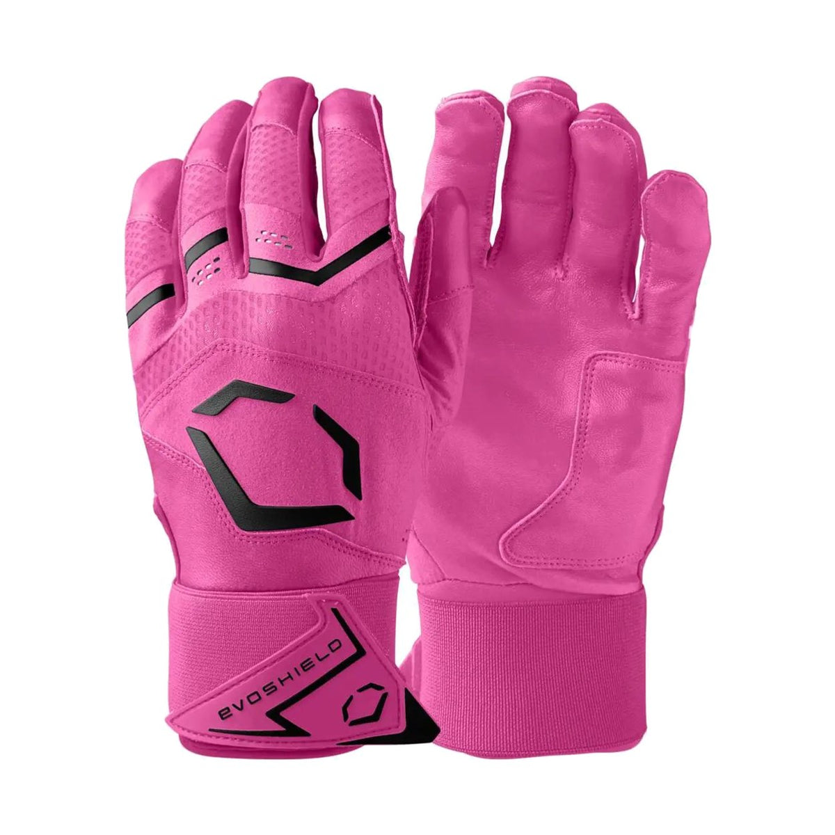 Carbyne Batting Gloves with Strap â€” Pink