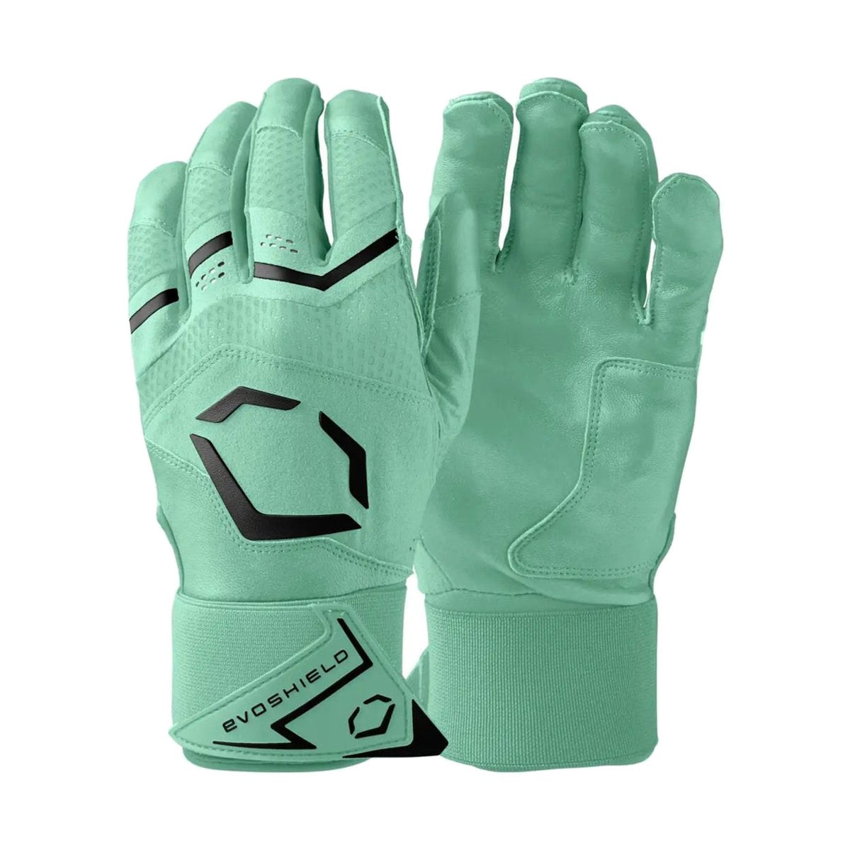 Carbyne Batting Gloves with Strap â€” Seafoam