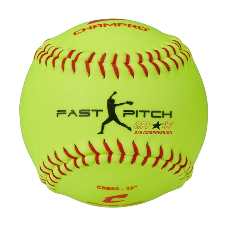 12 in Fast Pitch Durahide Cover Practice Balls CSB65