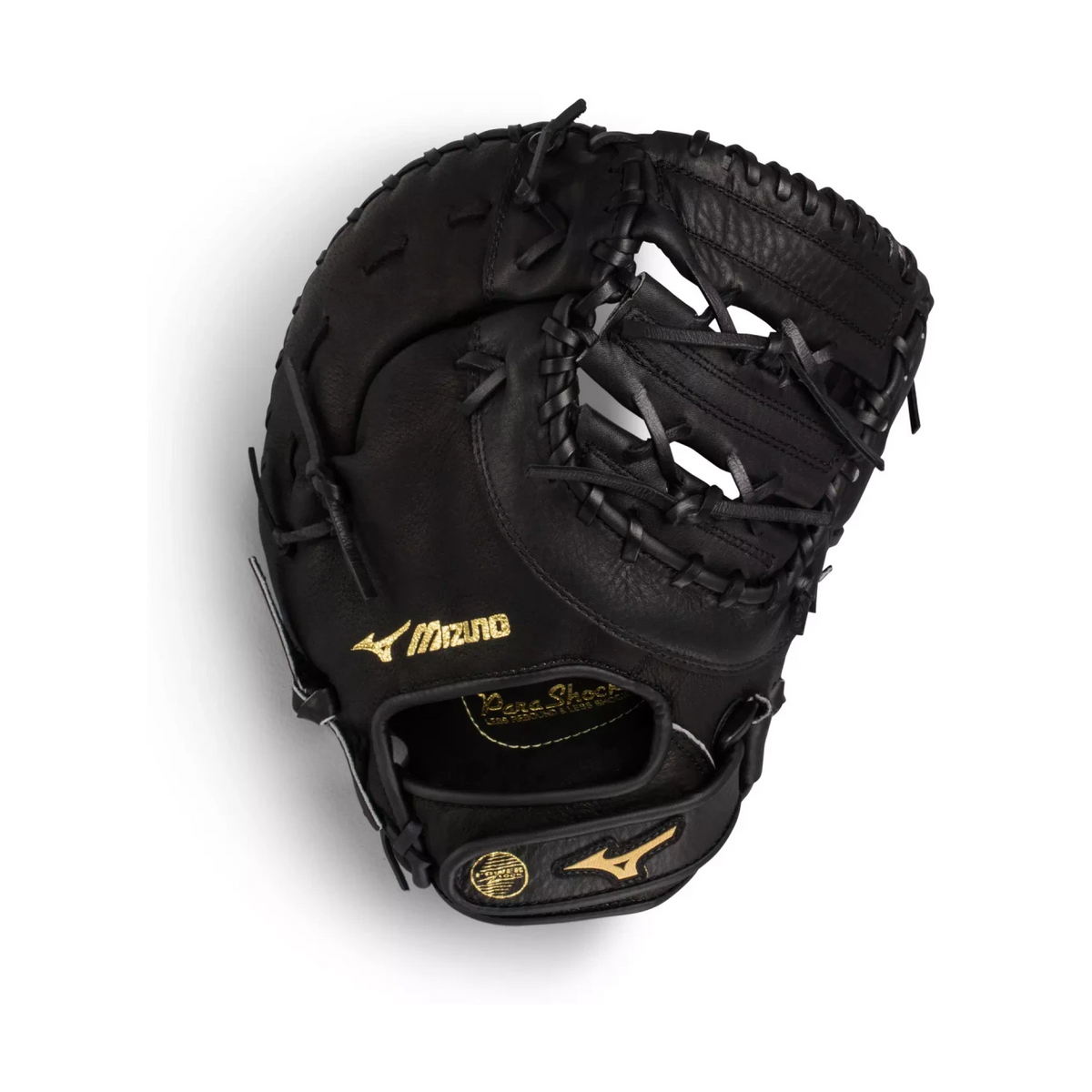 Mizuno Prospect Power Close GXF102 12.5" Youth First Base Baseball Mitt — Black