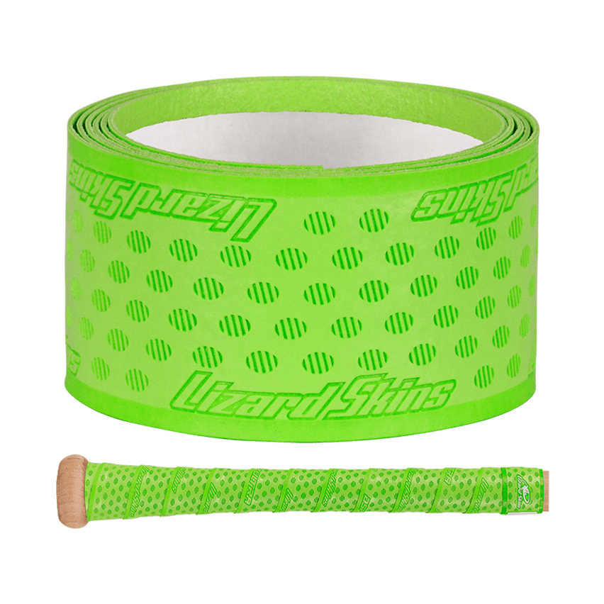 Lizard Skins 0.5 mm Dura Soft Polymer Bat Grip â€” Lucky Green