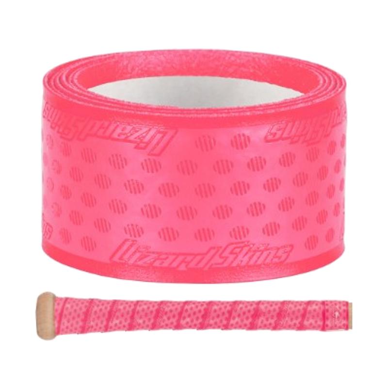 Lizard Skins 0.5 mm Dura Soft Polymer Bat Grip â€” Neon Pink