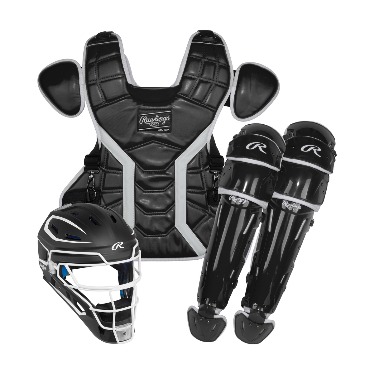 Mach Pro Catchers Kit â€” Black/White
