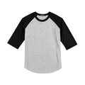 Sport-Tek Colorblock Raglan 3/4 Shirt