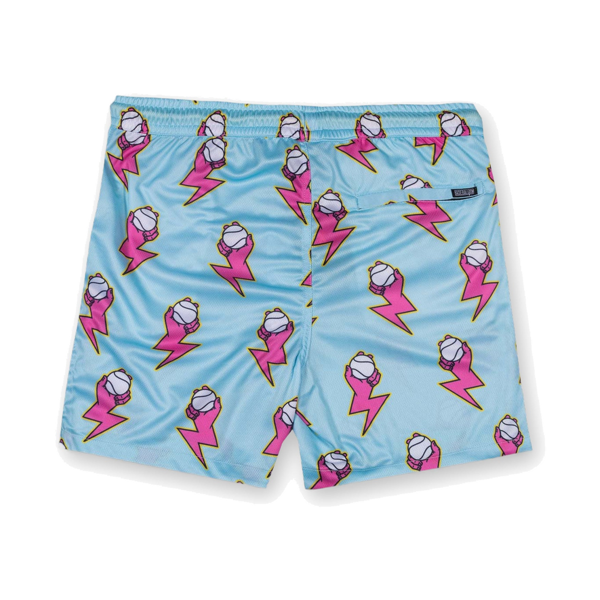 Baseballism Electric Arms Diamond Air Youth Mesh Shorts Blue 2
