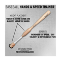 Stock Baseball and Softball Hands and Speed Trainer