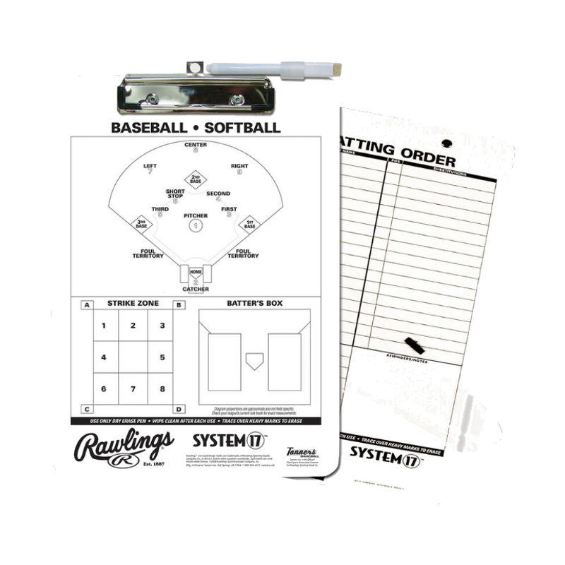 Rawlings Coach's Clip Board
