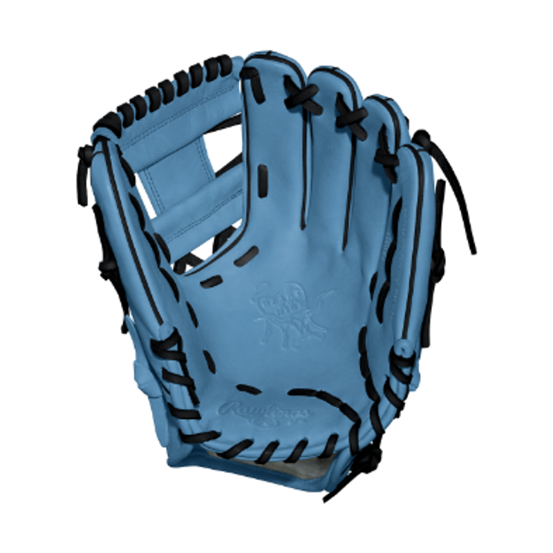 Rawlings Custom Heart of the Hide Baby Blue/Navy 11.5 in RHT