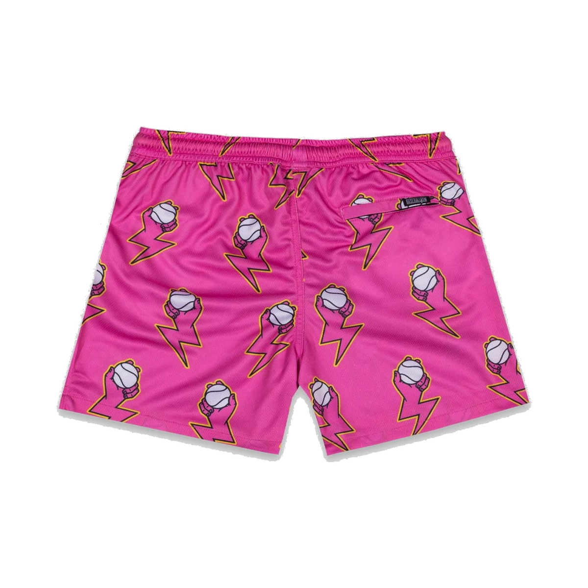 Baseballism Electric Arms Diamond Air Youth Mesh Shorts Pink 2