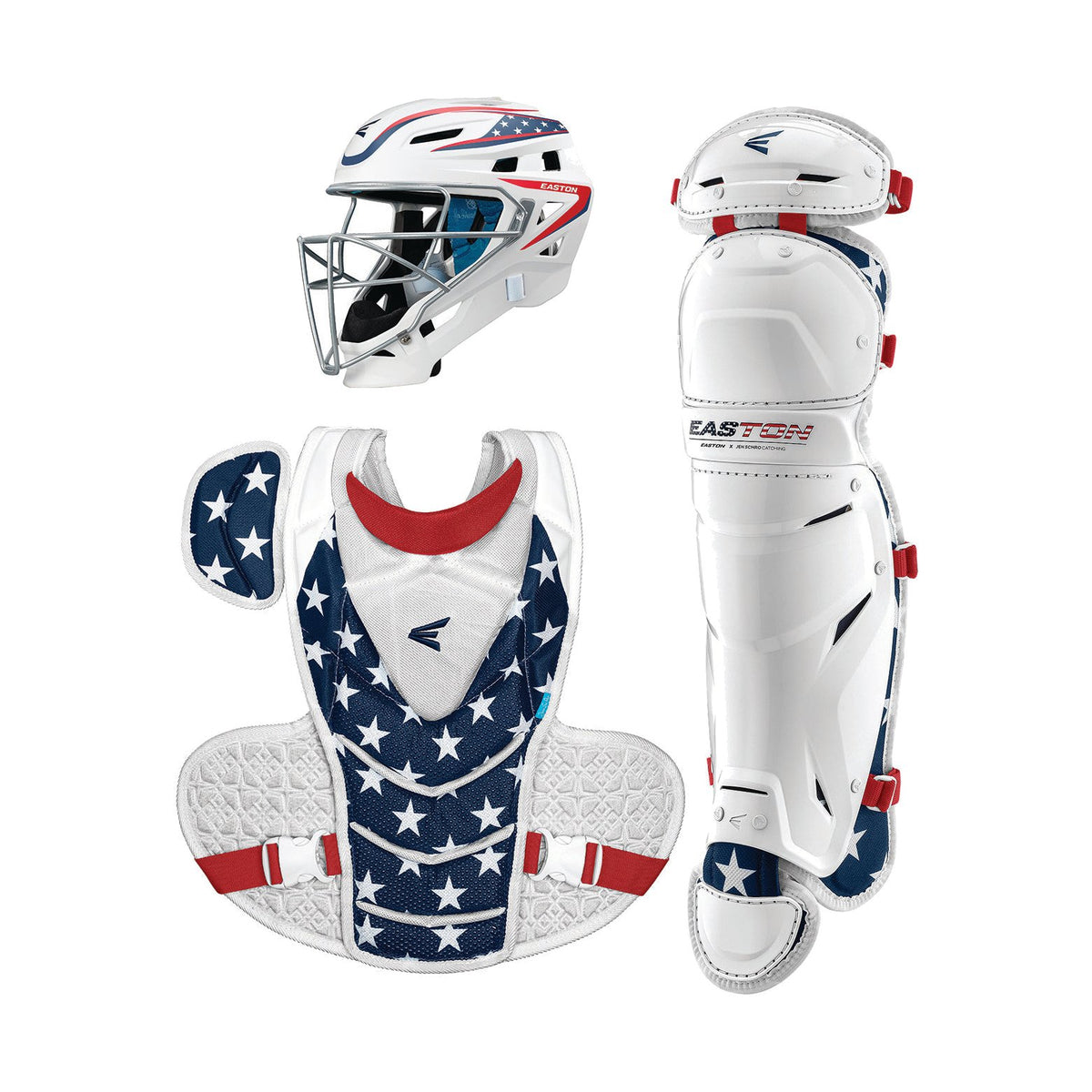 Easton The Very Best by Jen Schro Fastpitch Catcher's Kit â€” USA