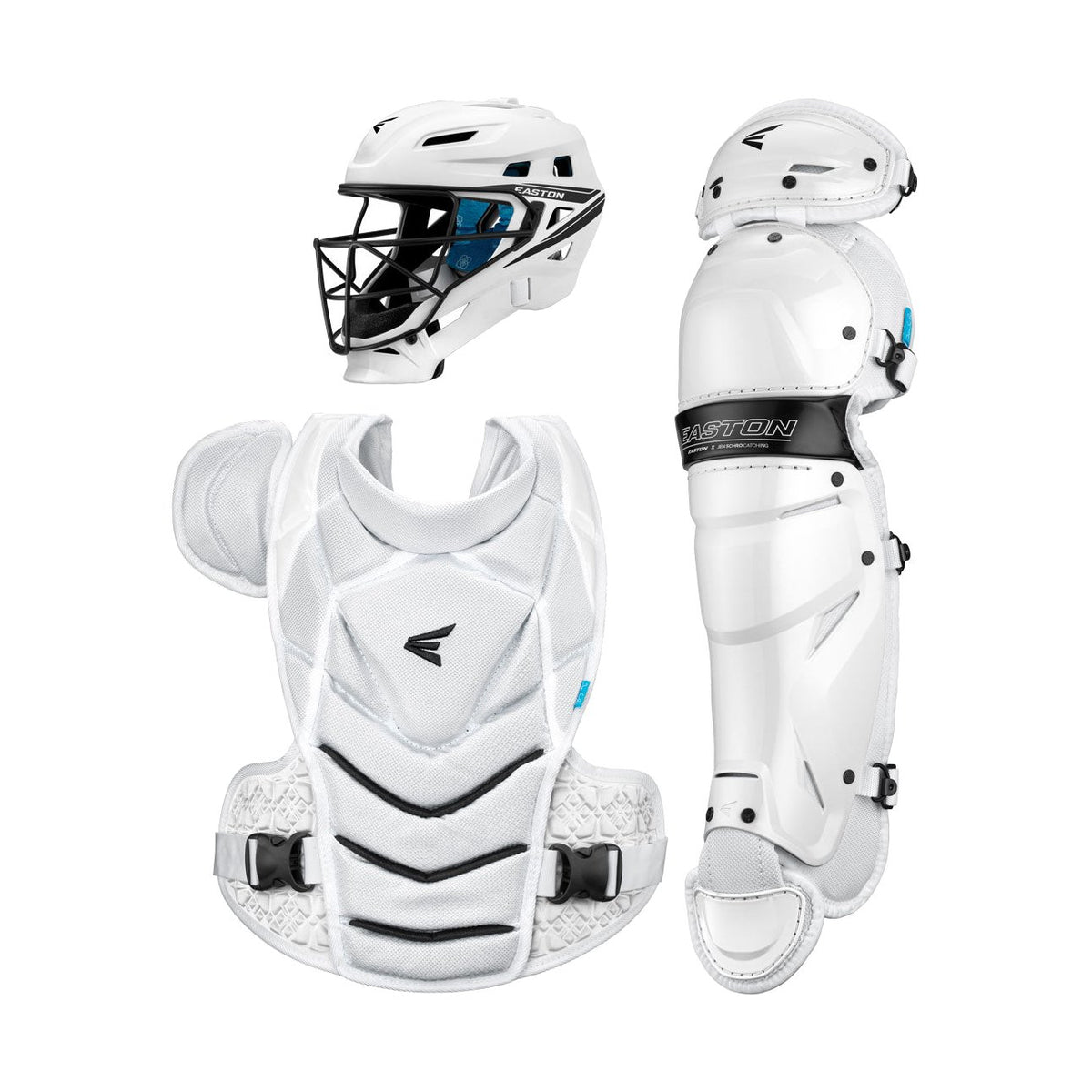 Easton The Very Best by Jen Schro Fastpitch Catcher's Kit â€” White
