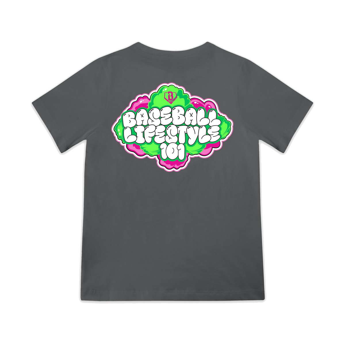 Baseball Lifestyle Cotton Candy Youth Tee Sour Apple 1