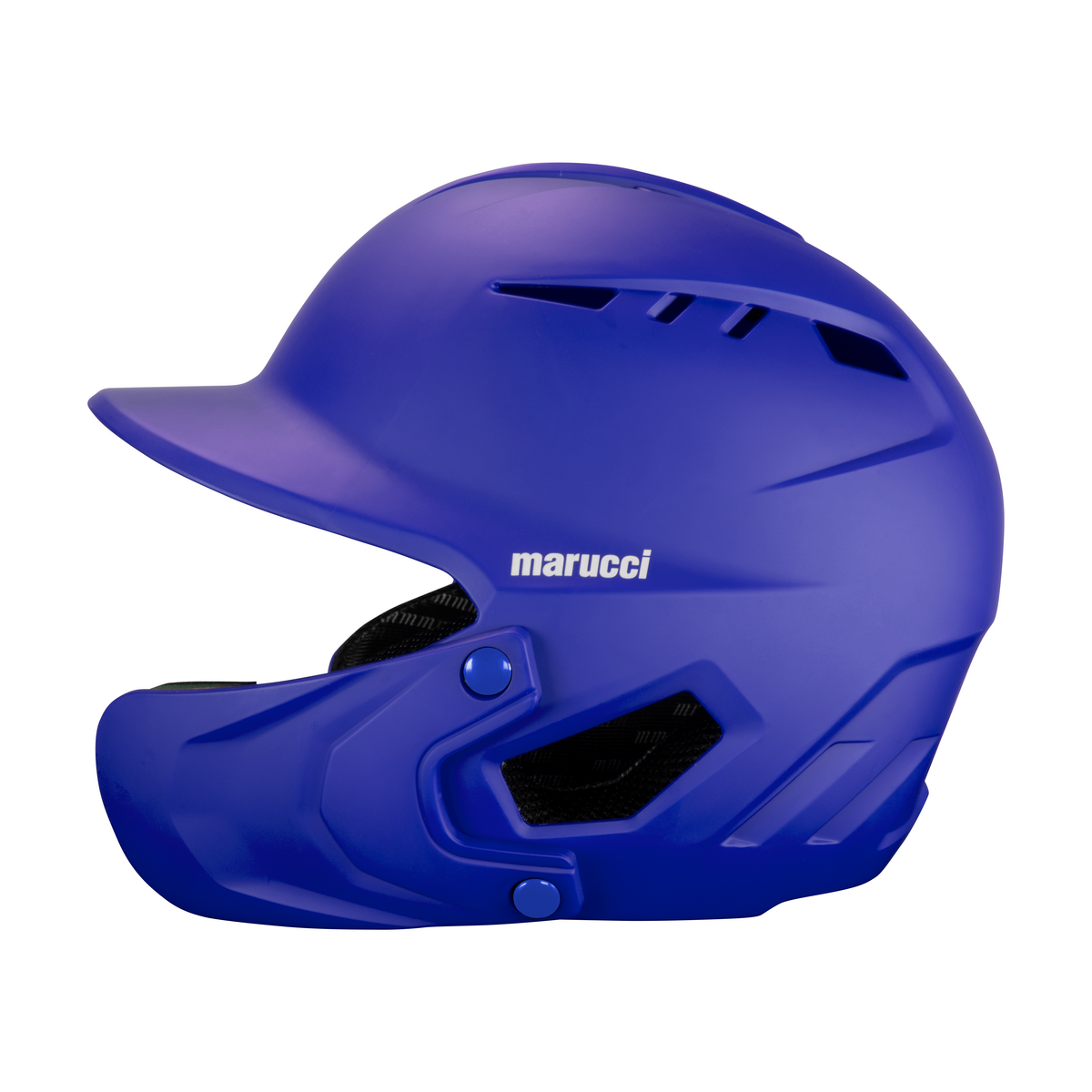 Marucci Duravent Batting Helmet With Jaw Guard â€” Royal