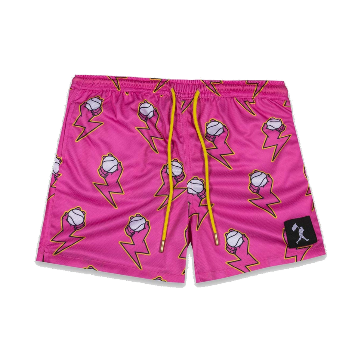 Baseballism Electric Arms Diamond Air Youth Mesh Shorts Pink 1