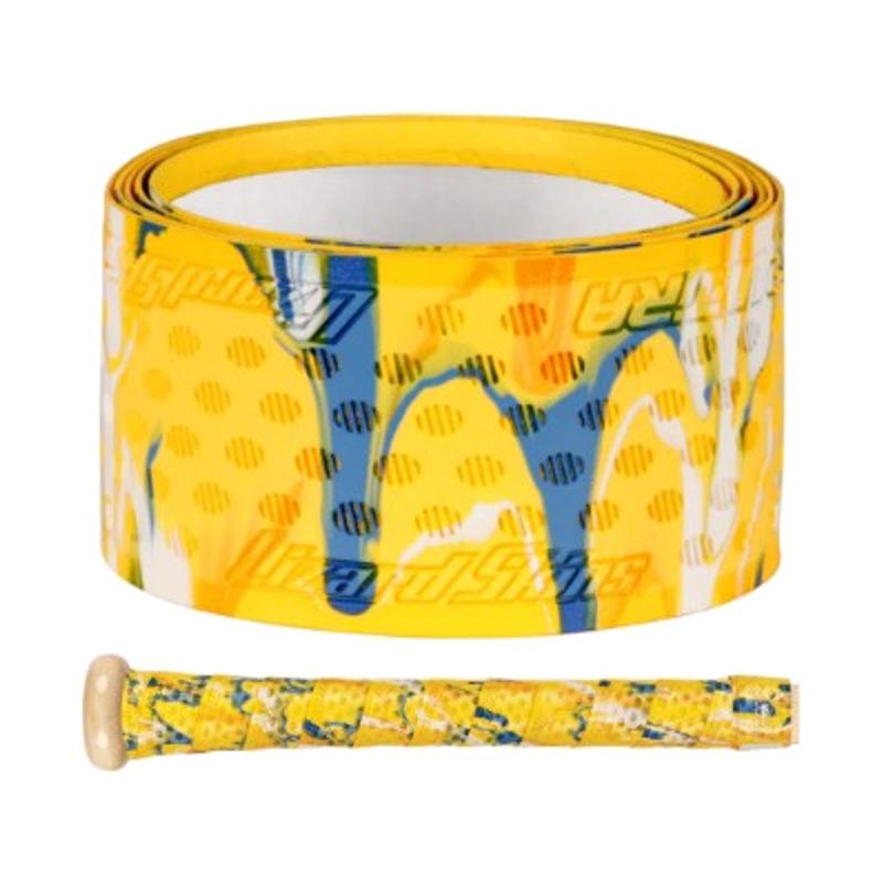 Lizard Skins Camo 0.5 mm Dura Soft Polymer Bat Grip â€” Canary Camo
