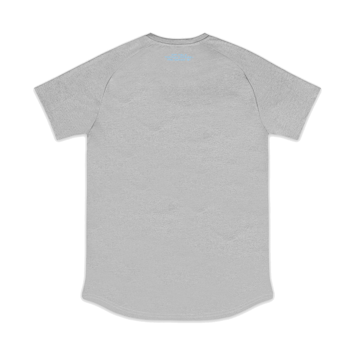 Baseball Lifestyle Diamond Tech Youth Tee Grey/Light Blue 2
