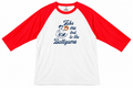 Charlie Rose Baseball and Softball Take Me Out to The Ball Game 3/4 Tee