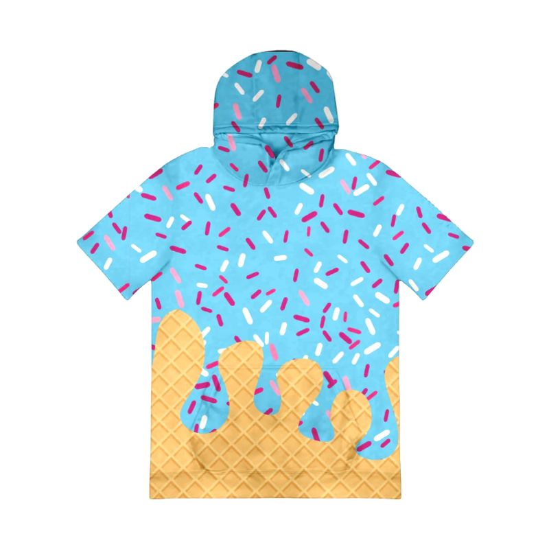 Sprinkle Drip Baseball Hoodie