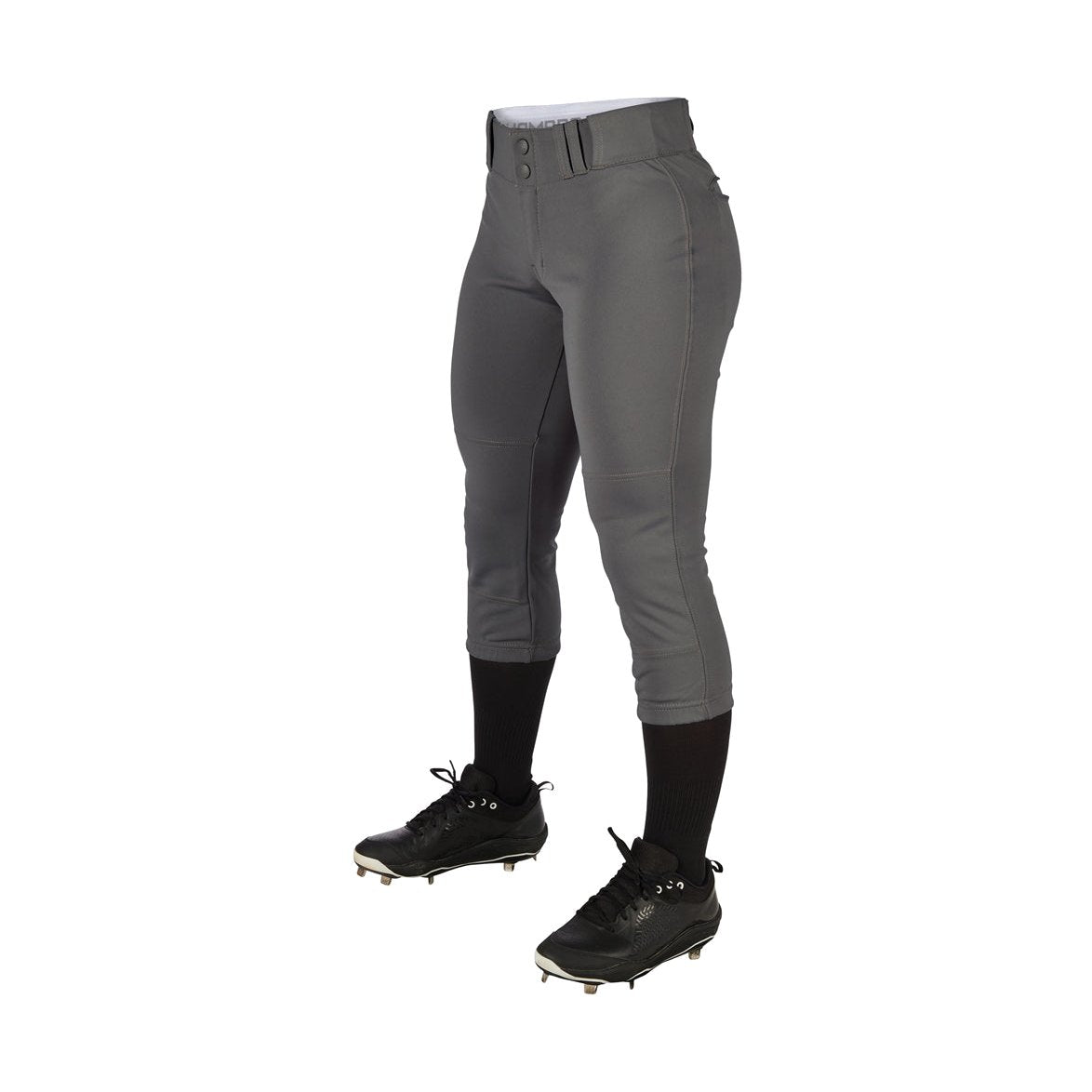 Champro Women's Tournament Traditional Low-Rise Softball Pants — Graphite
