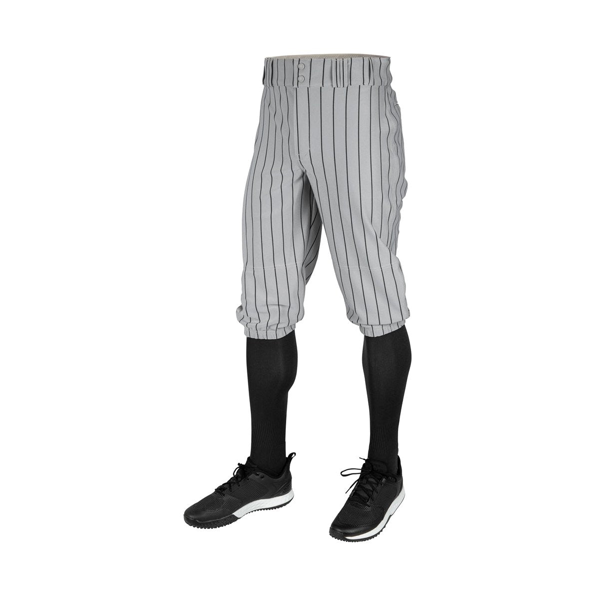 Champro Triple Crown 2.0 Pinstripe Knicker — Grey/Black