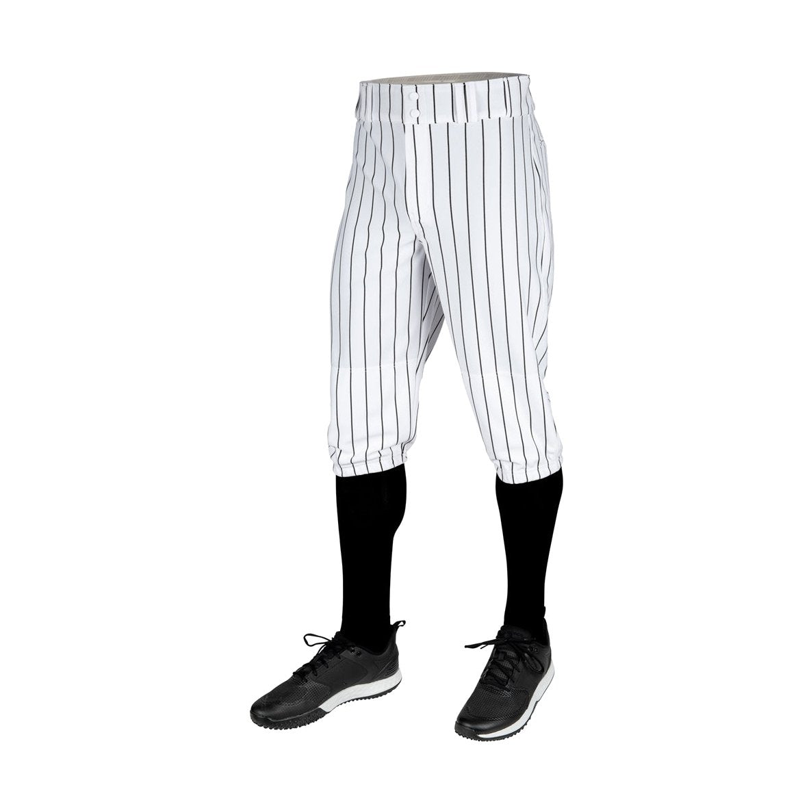 Champro Triple Crown 2.0 Pinstripe Knicker — White/Black