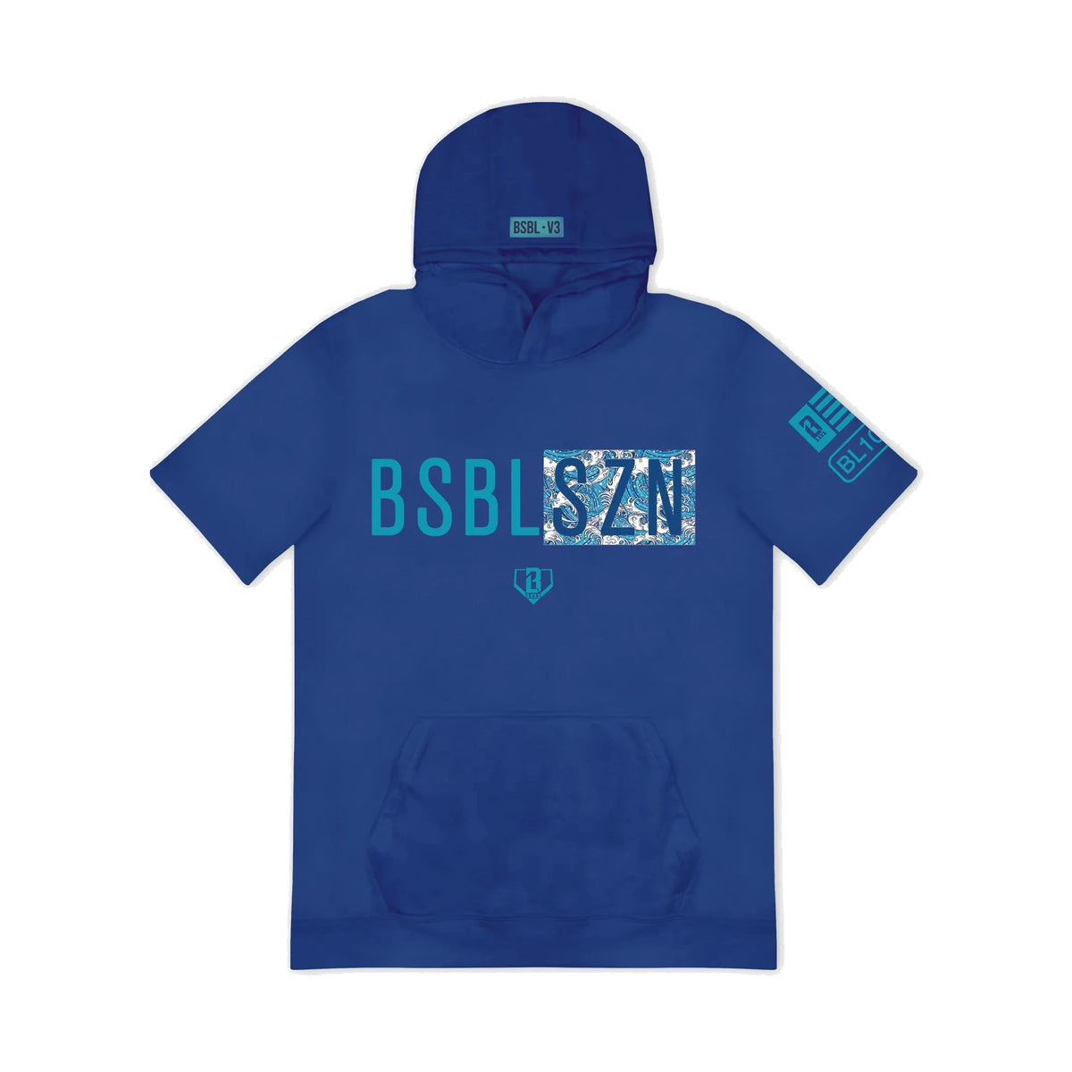 BSBLSZNShortSleeveHoodieV3-Youth-RoyalBlue-Oceans-Front.webp