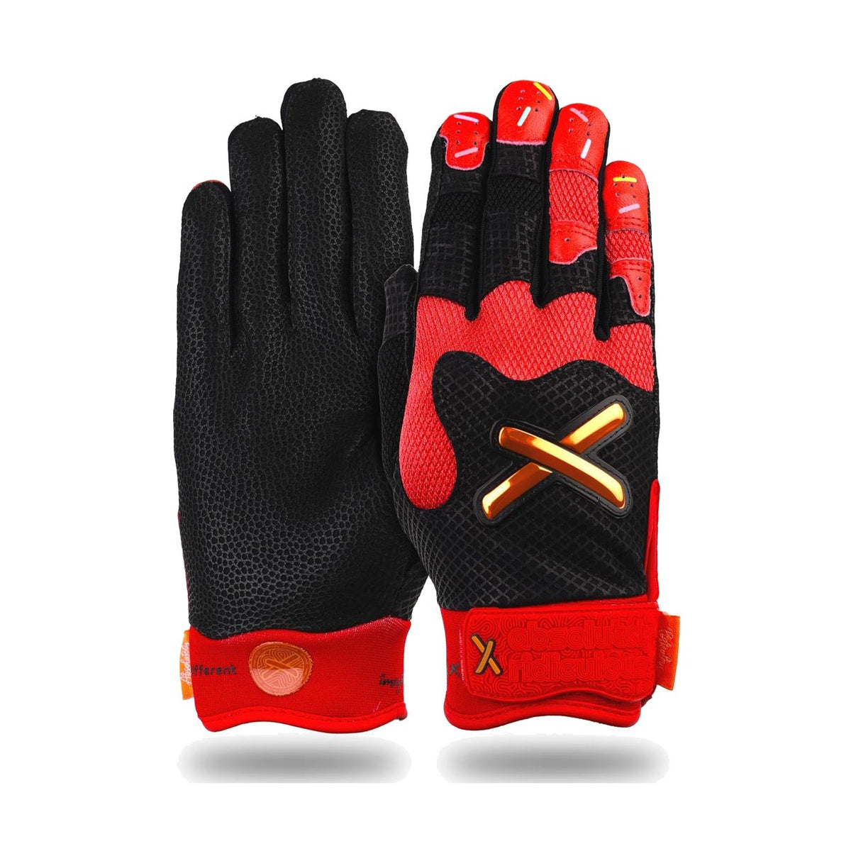 Absolutely Ridiculous Cherry Blackout Ice Cream Adult Batting Gloves
