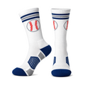 Chalktalk Baseball Woven Mid Calf Socks Youth