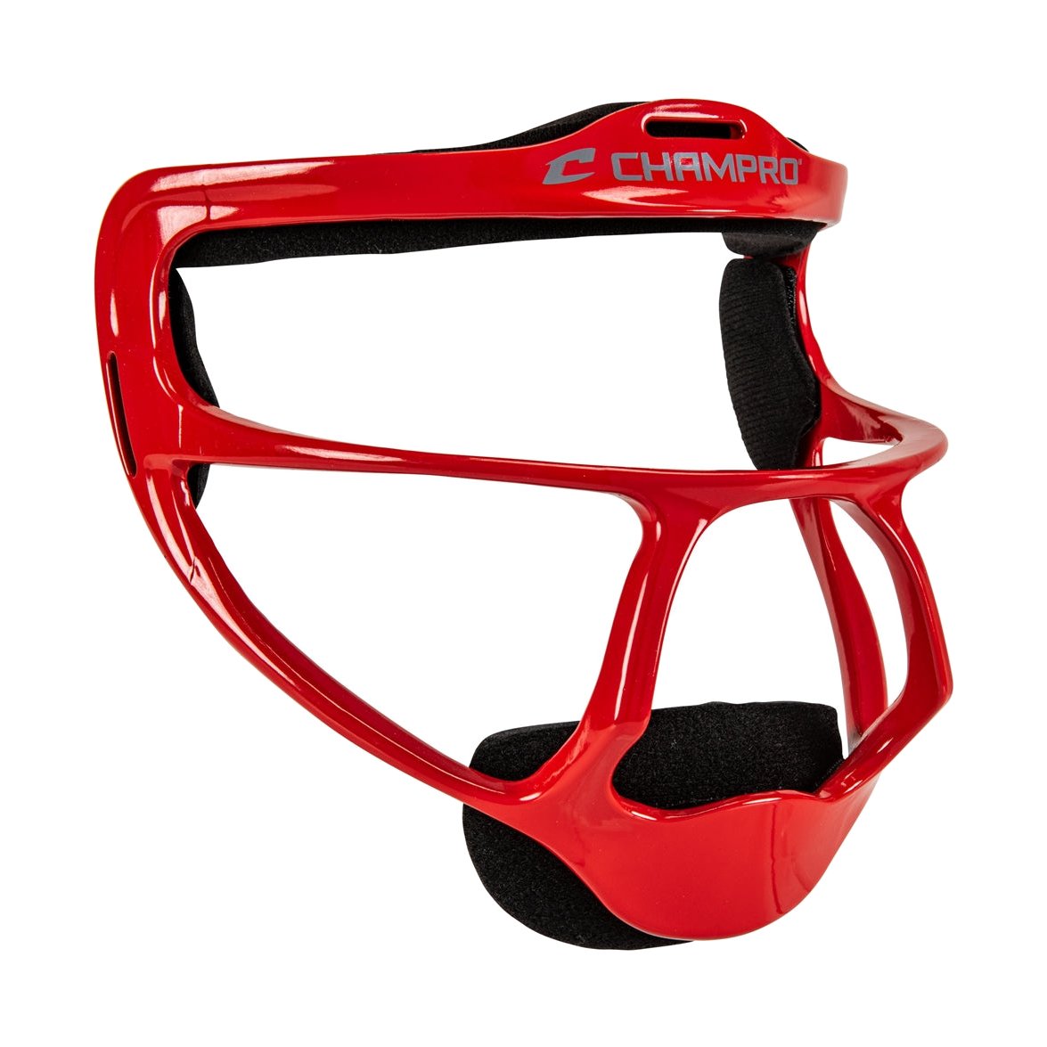 Champro Rampage Softball Fielding Mask — Red