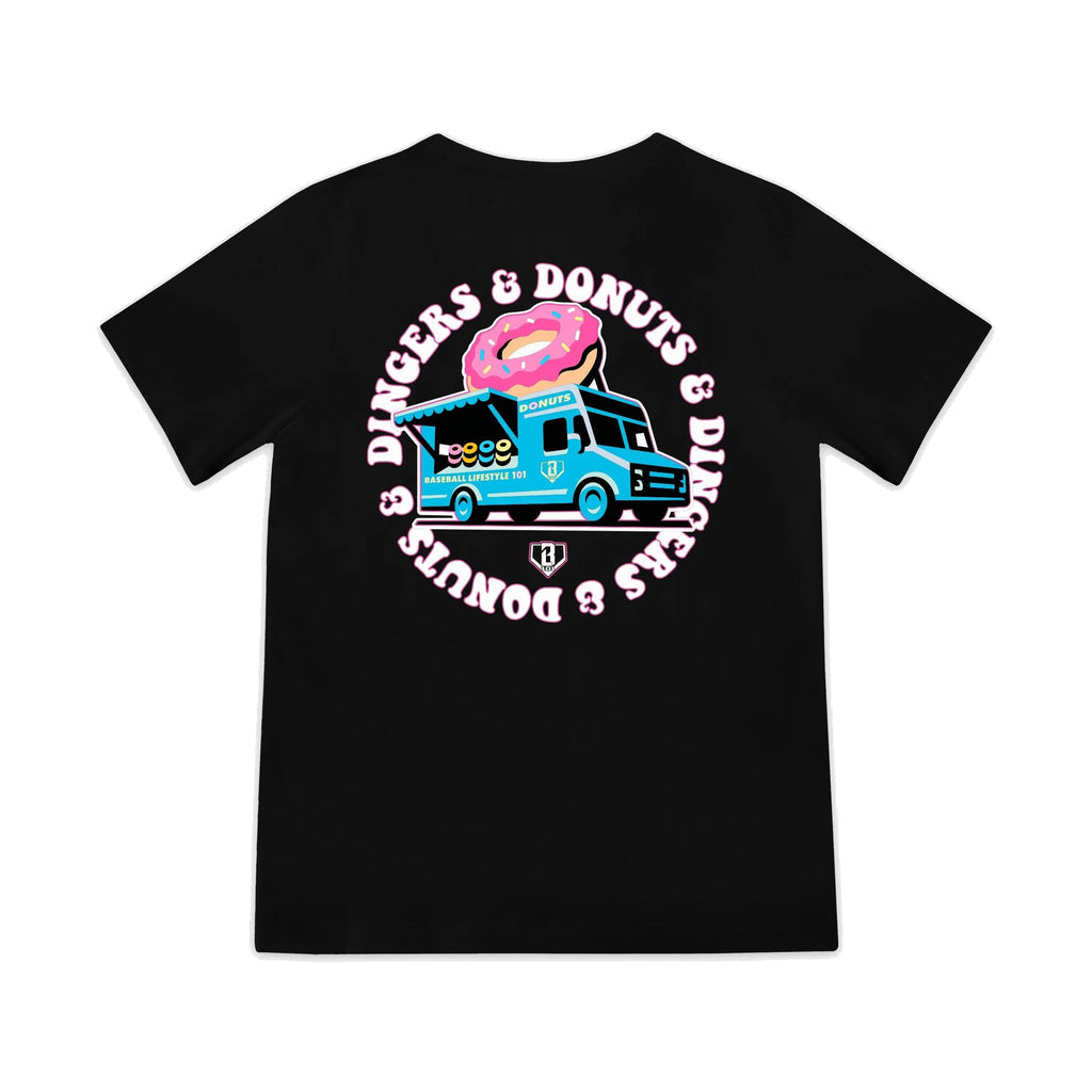 Baseball Lifestyle 101 Donut Truck Youth Tee