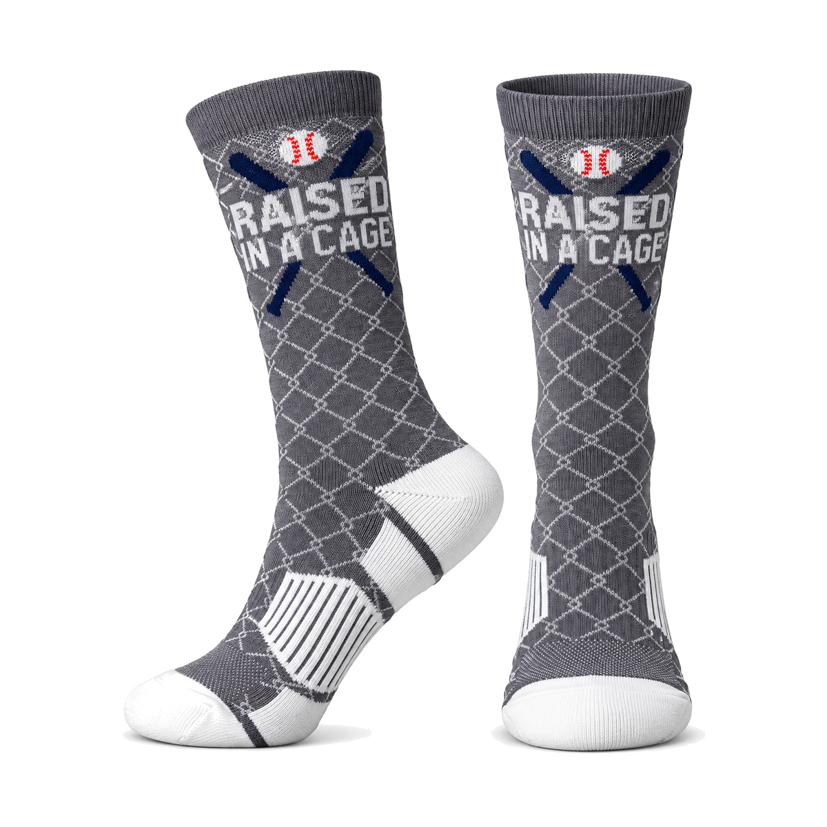 Chalktalk Baseball Woven Mid Calf Socks Youth