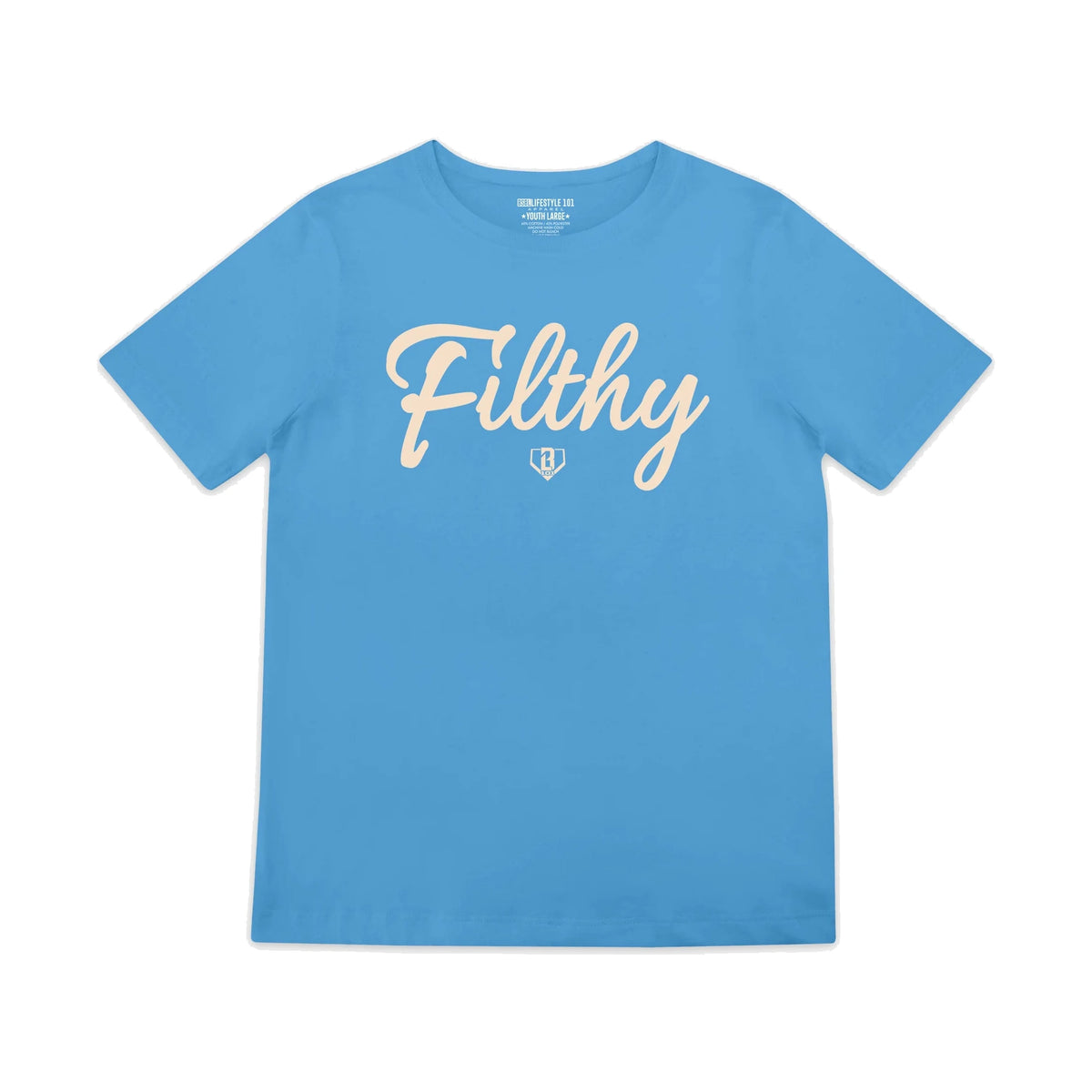 Baseball Lifestyle Filthy Youth Tee BL Blue/Bone