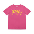 Baseball Lifestyle Filthy Youth Tee Pink Lemonade