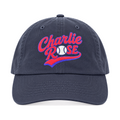Charlie Rose Adult Dad Hat - Main Logo in Black