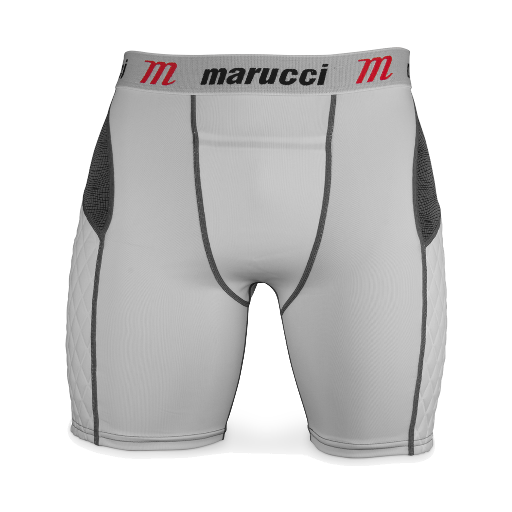 Marucci Men's Padded Sliding Short — White