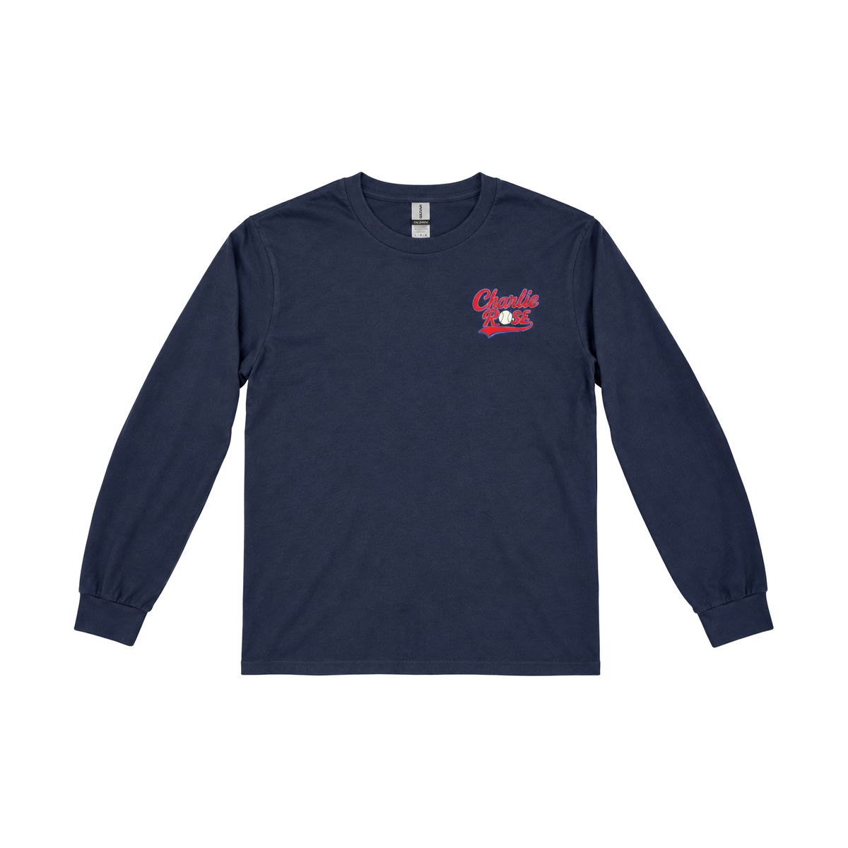 Charlie Rose Adult Long Sleeve T-Shirt