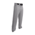 Easton Rival 2 Piped Baseball Pants â€” Grey/Black