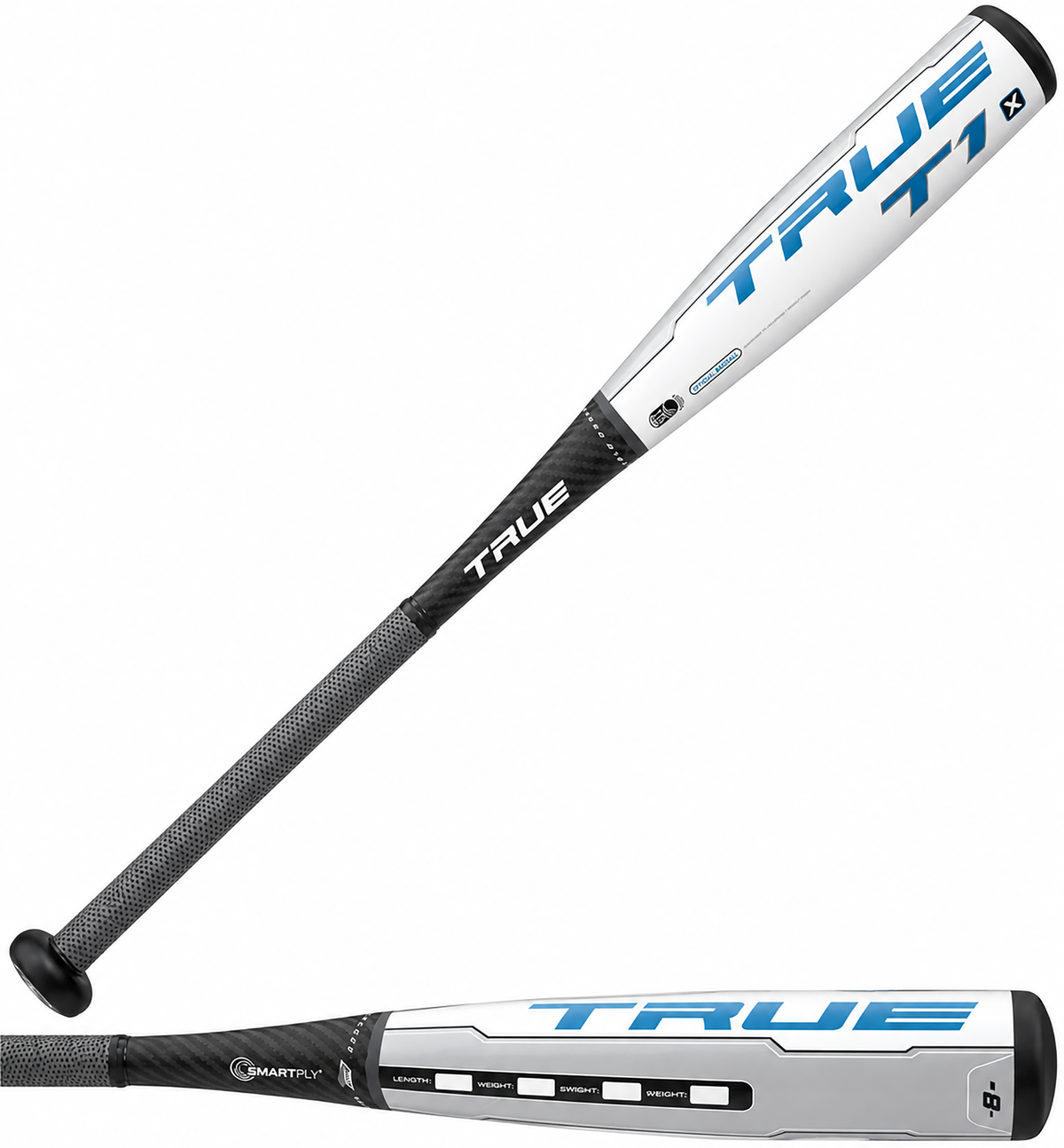 True T1x 2 3/4 USSSA Baseball Bat (-10)