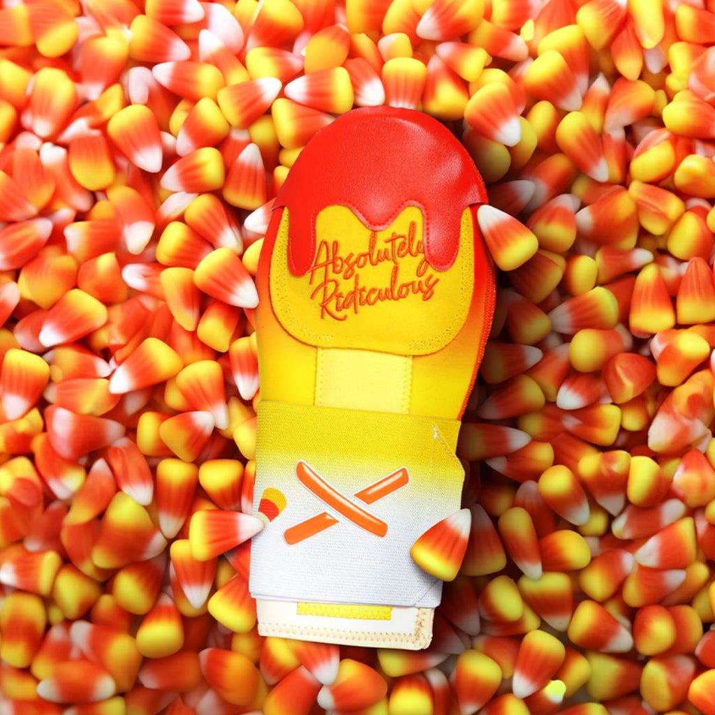 Absolutely Ridiculous Candy Corn Sliding Mitt