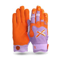 Absolutely Ridiculous Purple/Orange Drip Adult Batting Gloves