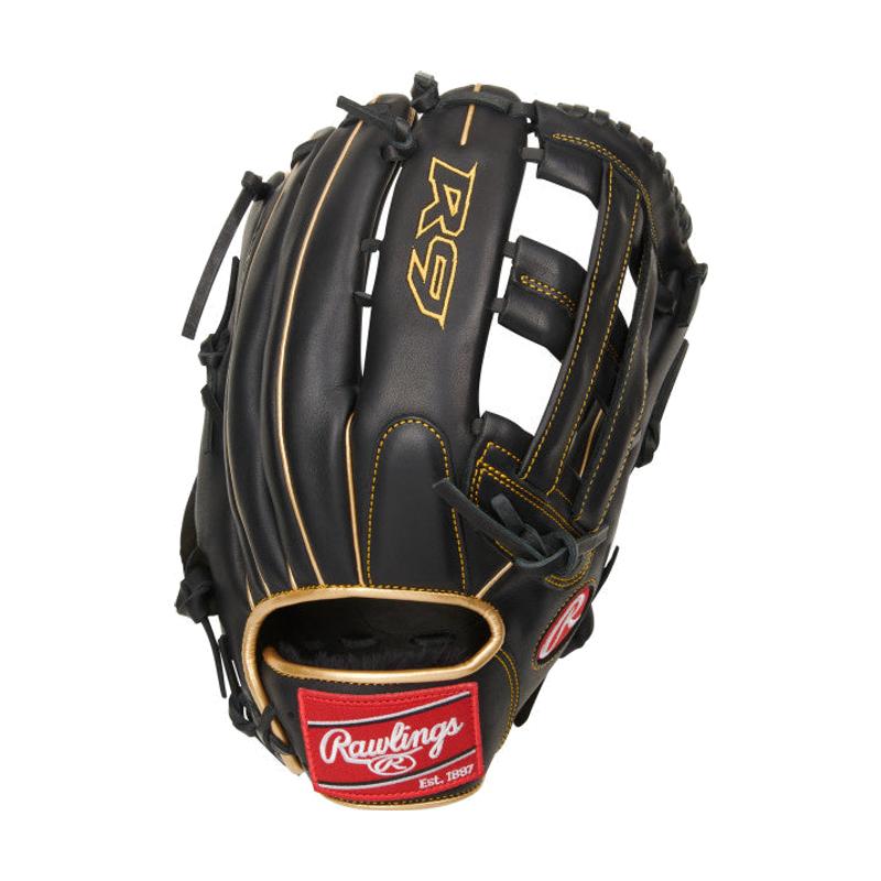 Rawlings R9 Series 12.75" Outfield Baseball Glove R93029-6BG