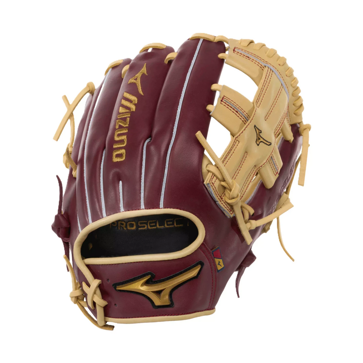 Mizuno Pro Select GPS-51R 11.75" Infield Baseball Glove — Maroon