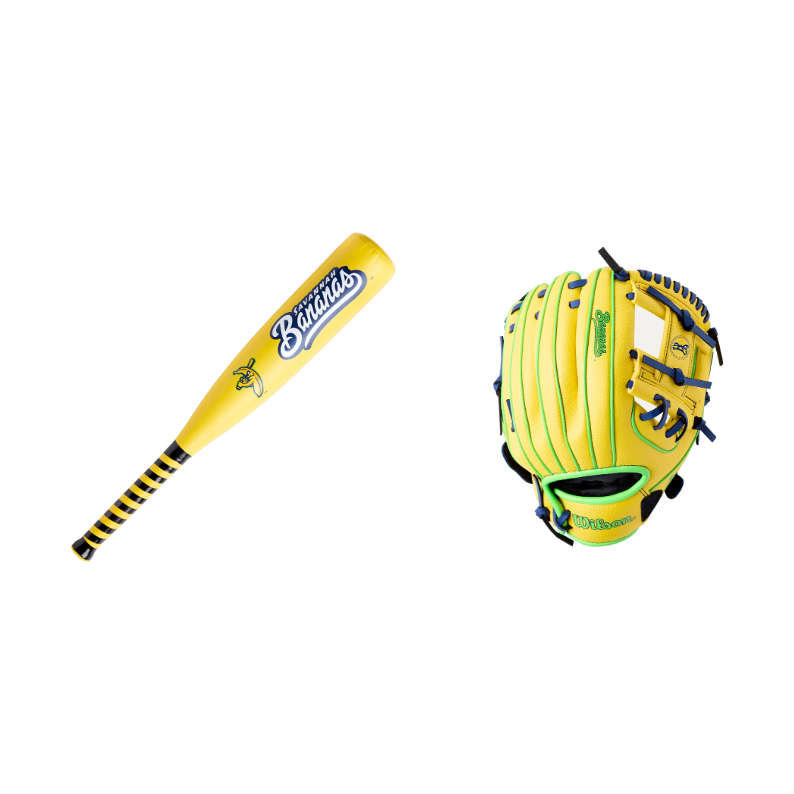 Bananas A200 Glove Bat Ball Combo
