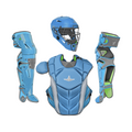 MVP Pro Series Catchers Kit — SMALL / AGES: 9-12 / SKY BLUE/GRAPHITE