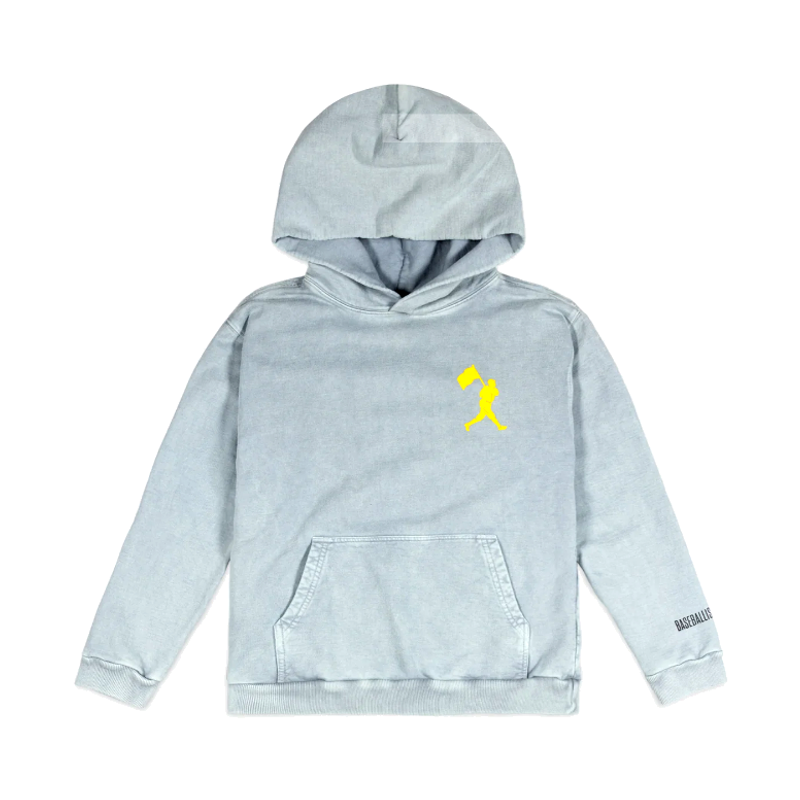 Happy Place Hoodie Grey